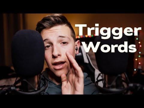 ASMR | Rare Trigger Words (mouth sounds and assorted triggers)