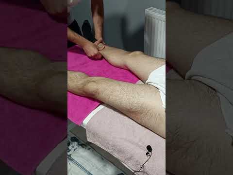 EXTREMELY RELAXING MASSAGE FOR QUADRICEPS AFTER EXERCISE #satisfying #relaxing #asmr #short #massage