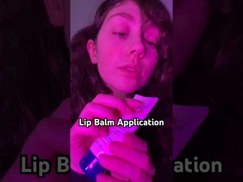 ASMR LIP BALM #asmr #shorts