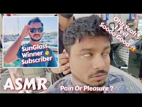ASMR | $1.36 Pain Or Pleasure Massage ? 😱🇦🇪