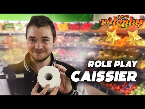 ASMR : LE MEILLEUR CAISSIER 🥐🛴🎃