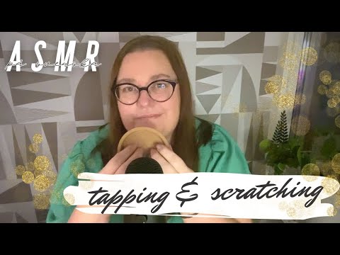 ASMR på svenska: Tapping & scratching - viskande utan puff