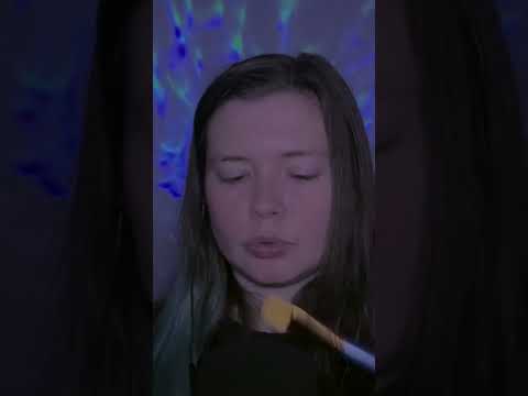 ASMR Mic Hitting With Makeup Brush #asmr #tingles #relax #triggersforsleep #mouthsounds