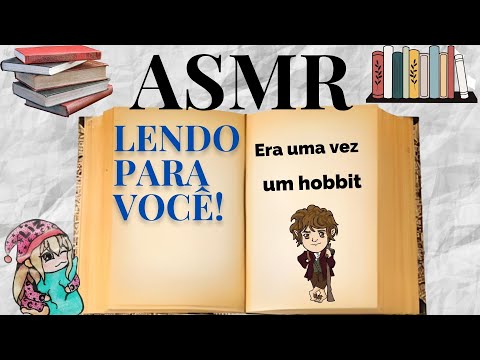 [ASMR] LENDO PARA VOCÊ DORMIR - (VÍDEO PERSONALIZADO PARA DAN CRUZ)