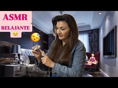 TU AMIGA 👩🏻‍⚕️ DOCTORA 👩🏻‍⚕️ TE CUIDA EN TU CAMITA ASMR MUY RELAJANTE 😴