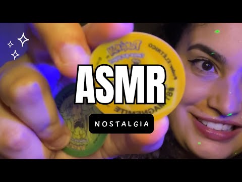 ASMR: MINHAS COISAS NOSTÁLGICAS (POKÉMON, KINDER OVO, DIGIMON)