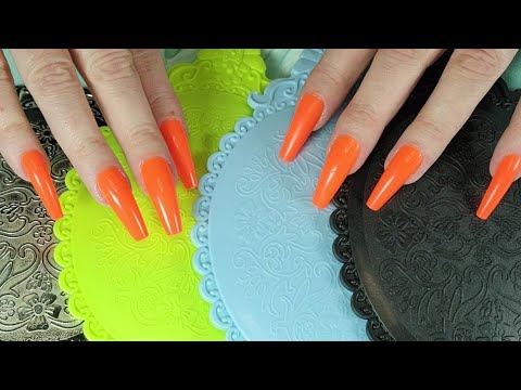ASMR Textured Scratching  Slow, Medium, Fast, Extremely Aggressive | Long Nails