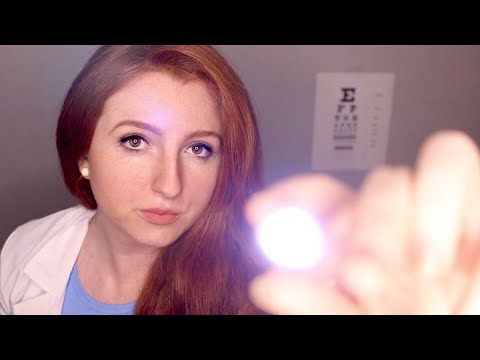 ASMR Eye Exam Roleplay (Flashlight)