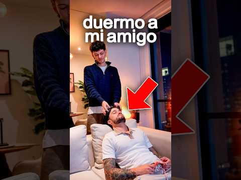 #ASMR le hago piojito a mi amigo LO HAGO DORMIR? #shorts #asmrsounds #amigo #relaxing