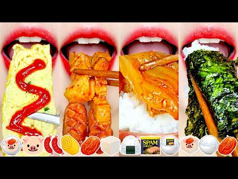 🇰🇷 Extreme Close Up Kimchi Jjim & Tteokbokki ASMR MUKBANG