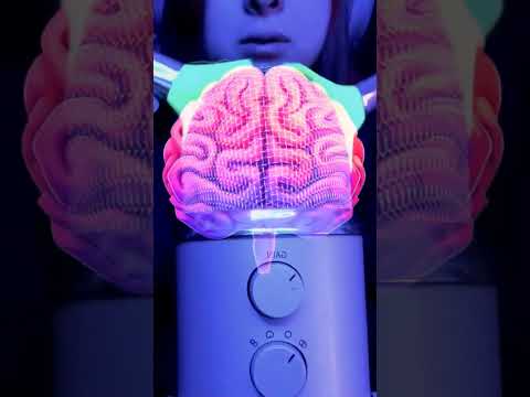 ASMR mic brushing #short