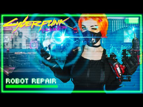 CYBERPUNK ASMR 📡🔇 Ǧ̵̺̃liṱ̸̋̚chý̸̥͓ Robot Repair 3 Ear Exam 👂  Fix You 🤖 Accent SCI FI Cinematic