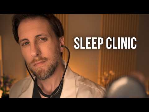 ASMR Doctor Helps You Sleep 😴 Sleep Clinic Exam & Relaxing Head Massage
