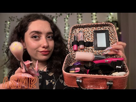 🌙 ASMR FRANÇAIS : RP, JE TE MAQUILLE AVEC...DES PRODUITS FAKE...😳💄#asmr #relax #roleplay #makeup