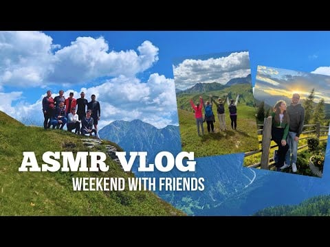 ASMR Vlog | Mountain Weekend Getaway 🏔️ (Whispered Voiceover, Finger Flutters)