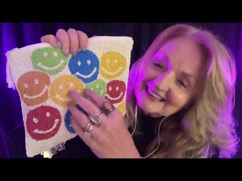 ASMR Mom Helps you Relax by Doing your Makeup and Rolling your Hair / Personal Attention Role play