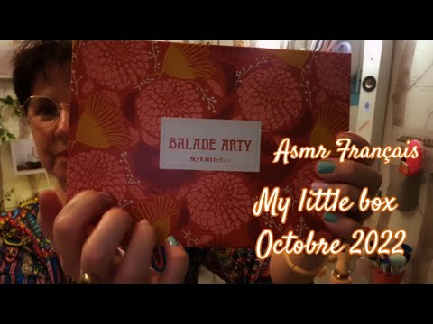 Asmr Français, (en chuchoté) je vous présente la My Little box du mois D'octobre 2022.