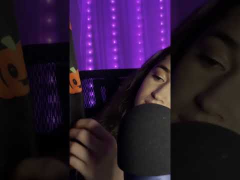 The BEST Fabric sounds✨ Halloween edition! 🎃 #shorts #halloween #asmr #tingles #asmrsounds