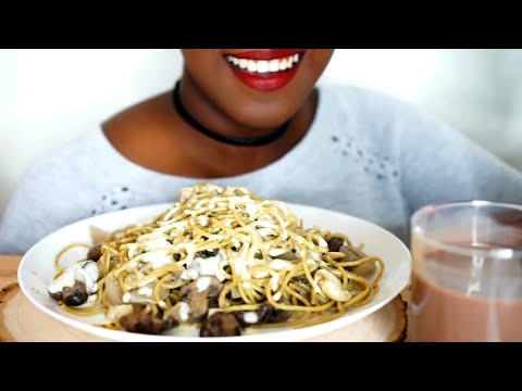 🌱ASMR Creamy pasta