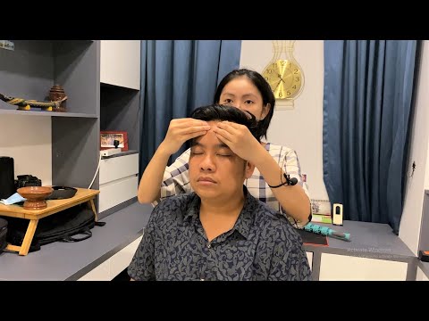 Short Welcome Back Video with Emily Massage ! Relaxing Head and Back Massage