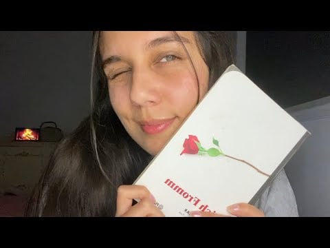 ASMR | LEYENDO “EL ARTE DE AMAR” 📖 🌹- Reto ASMR: Día 7