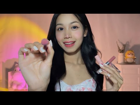 ASMR Bestie Does Your Wedding Makeup | RP 👰🏻‍♀️💍💕