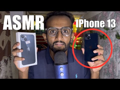 ASMR Unboxing IPhone 13