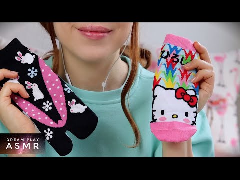 ★ASMR★ meine kawaii Socken Kollektion & soft rambling | Dream Play ASMR