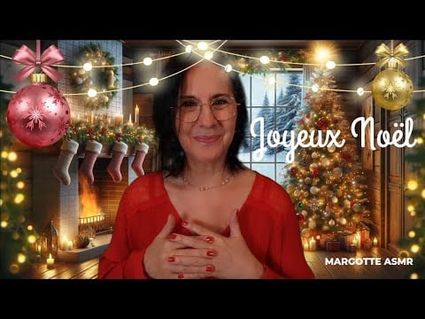 Asmr Français, Je vous souhaite un bon et joyeux Noël, gros bisous 🎅🤶🎄😘