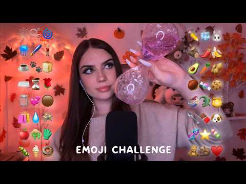 ASMR Emoji Challenge | 48 Triggers