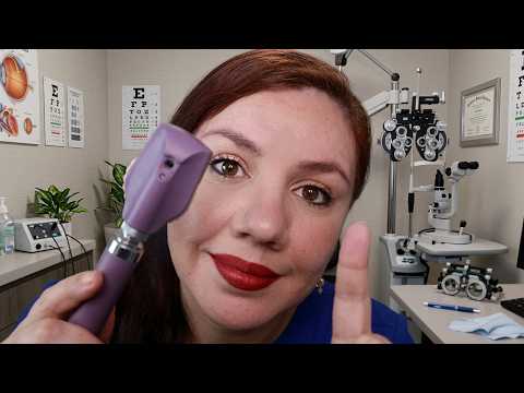 ASMR A Detailed OPTOMETRIST Appointment Roleplay 👀
