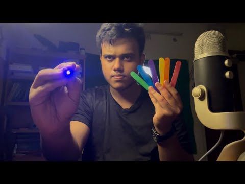 10 Minutes ASMR Fast Cranial Nerve Exam [Bangladeshi Accent]