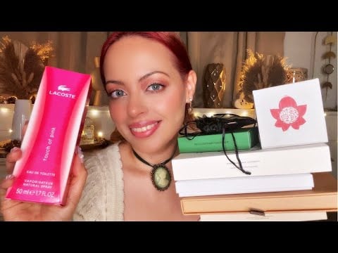 ASMR| Relaxing SHOW & TELL Haul - Perfume, Homemade, Candles & more! SOFT SPOKEN