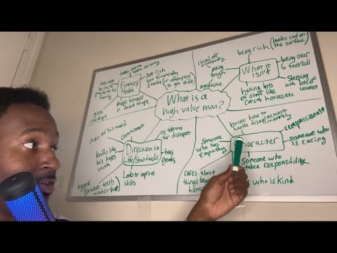 ASMR Whiteboard Lecture About What ACTUALLY Makes A Man “High Value”