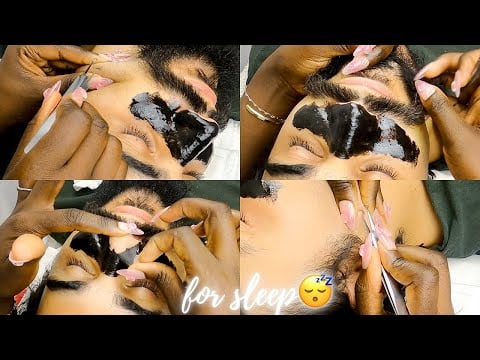 ASMR | Softest TRIGGERS for instant sleep 😴 | NITPICKING THINGS from his face