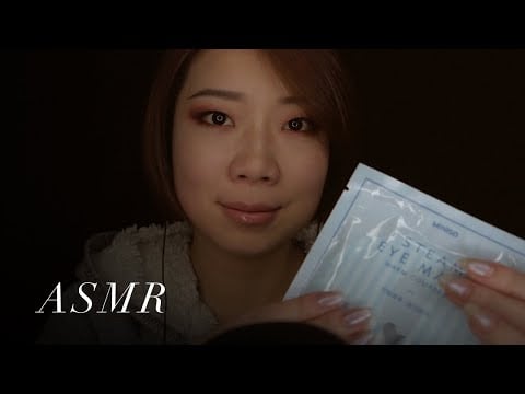ASMR putting you asleep/triggers/whispers/taping you