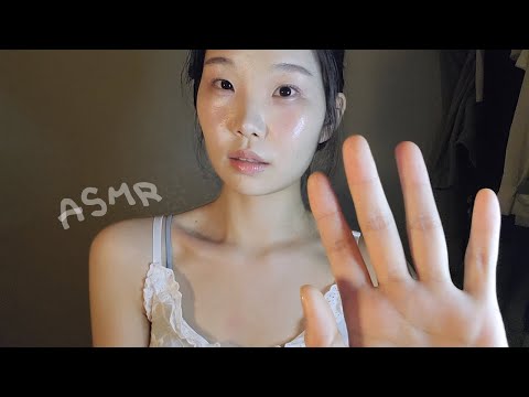 ASMR 느린 손소리 입소리🫶💋😴 | asmr mouth sounds slow hand movements