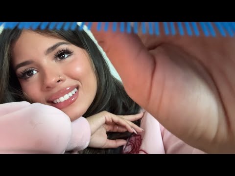 ASMR | brushing your hair until you fall asleep 🫶🏽