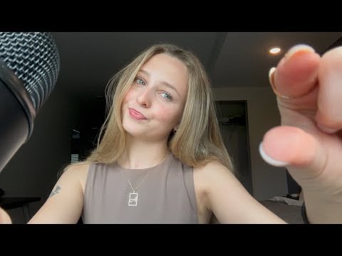 ASMR Plucking Snipping & Brushing Away Your Negative Energy