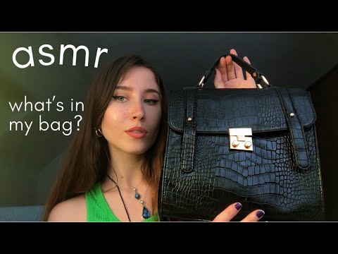 ASMR What's In My Bag