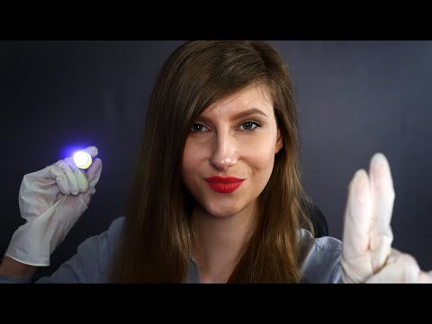 ASMR Cranial Nerve Exam ❤️ Medical ROLEPLAY