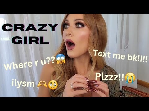 ASMR *Crazy* Girl Secretly OBSESSED With You!! 😳😍 (gum chewing & LICE CHECK) 💆‍♀️😛