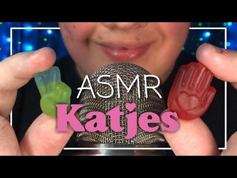 ASMR Vegan Katjes Taste Test 🐻🌱 (Deutsch/German)