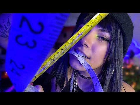 ASMR | (Chaotic & Unpredictable) Measuring You 💚📐