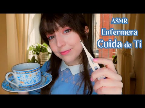 ⭐ASMR [Sub] Roleplay de Enfermera en Español: Cuidándote Cuando estas Enfermo 💖 (Soft Spoken)