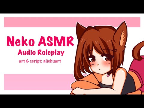 Headpats For Your Pet Cat | ASMR Roleplay (F4A, scratches & meows) ♥