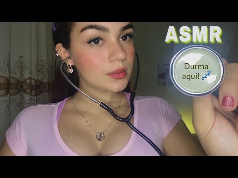 ASMR - MÉDICA TE EXAMINANDO