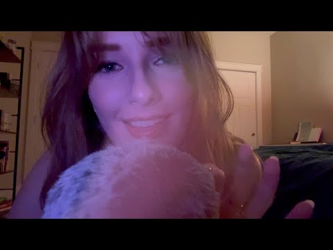 ASMR for anxiety and stress ("shhhh, it's okay", personal attention, counting, fluffy mic)