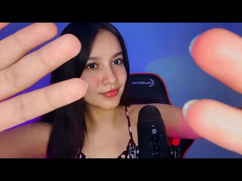 ASMR/ Masaje en tu carita 🥰/ mouth sounds- Asmr LRM/
