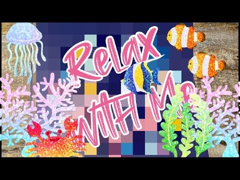 ASMR VISUAL & SOUND TRIGGERS: Salty But Sweet Stickers Puzzle #673